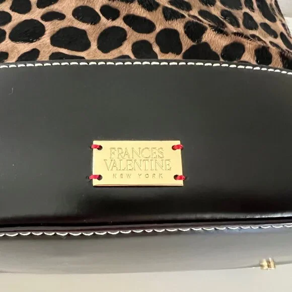 NWOT Frances Valentine Kate Spade Small Abbey Leopard Print Calf Hair Tote $498